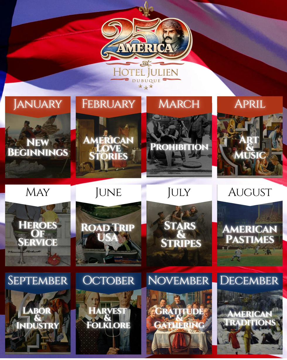 America 250 Programming Calendar